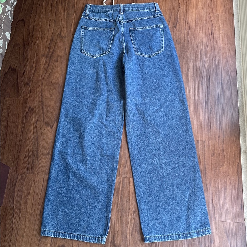 Bohme Maci Low Slung Baggy Jeans Size XS - Picture 10 of 10